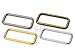 CRAFTMEMORE Metal Rectangle Buckle Ring Fits 1-1/4