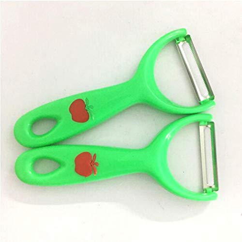 Rumas Potatoes Apple Peeler with Non-Slip Grip - Multifunctional Vegetable Kitchen Slicer - Fruit Grater Shredder Device (Random Color) - Thumbnail 2