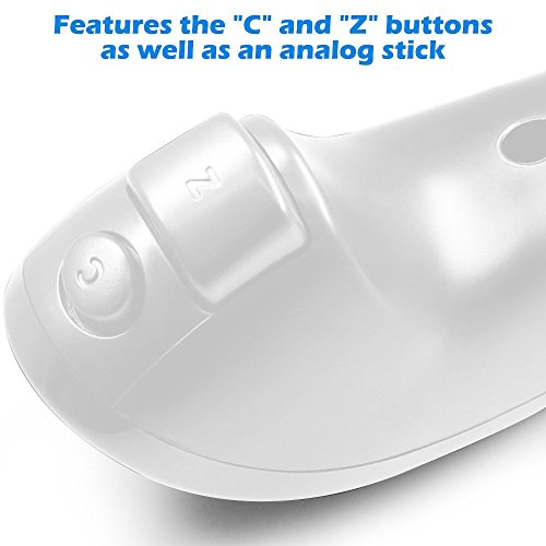 image for Wii Nunchuck Controller,Lyyes Nunchuck Controllers for Nintendo Wii Vi
