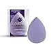 Premium Lavenna Cosmetics Original Beauty Makeup Sponge - Latex Free for Blending Liquid Foundation, Concealer, Powder & Cream - 1 Piece Egg Shaped Blender Applicator - Color Purple Teardrop