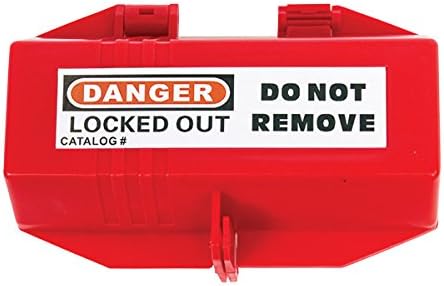 TruForce Electrical Plug Lockout, 220 VAC (For Max 1" Cable) (5 Pack)