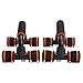Readaeer Push up Pushup Bars Stands Handles Set for Men and Women Workout - Orange