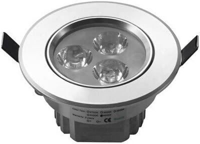 LIGHTMATE 3W/Cut-out Dimension:75MM/Household Office LED Warm White Round Recessed Ceiling Cabinet Light Lamp Bulb Downlight AC85V - 265V+ LED Driver