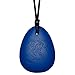 Munchables Dragon Sensory Chew Necklace for Boys - Sensory Chewable Jewelry (Navy)
