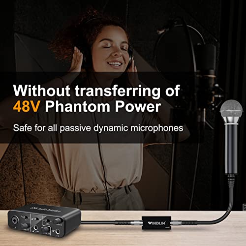 Dynamic Microphones Preamps, Ribbon Mic Activator XLR Preamp Booster