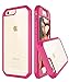 iPhone 6S Case, iPhone 6 Case, Style4U Slim Shock Absorbent Scratch Resistant Full Body Protection Hybrid Armor Defender Case for Apple iPhone 6S / 6 with 1 Stylus [Hot Pink]