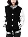 Beninos Women's Varsity Baseball Jacket Casual Sweatshirt