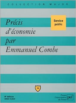 Précis d'économie, by Emmanuel Combe