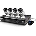 Swann 8 Channel 3MP HD IP NVR Security System with 4 3MP Cameras, 2TB HDD, and 100' Night Vision (SWNVK-873004)