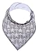Baby Bandana Bibs | Baby Bandana Drool Bibs for Teething Babies | “Pretty in Pink” 4 Pack Gift Set by Stroller Society