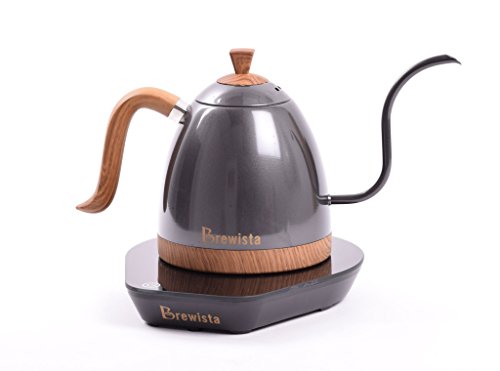 Brewista BA6VKETLFB Artisan 600Ml Gooseneck Variable Kettle, Gunmetal Grey Brewista BA6VKETLFB Artisan 600Ml Gooseneck Variable Kettle, Gunmetal Grey