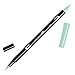 Tombow 56526 Dual Brush Pen Art Marker, 243 - Mint, 1-Pack. Blendable, Brush and Fine Tip Marker