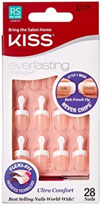Kiss Products, Inc. Kiss Everlasting French 28 Piece Nail Kit, Endless