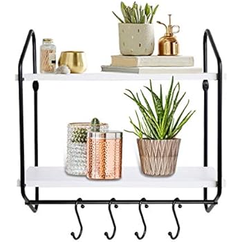 bathroom floating shelves white