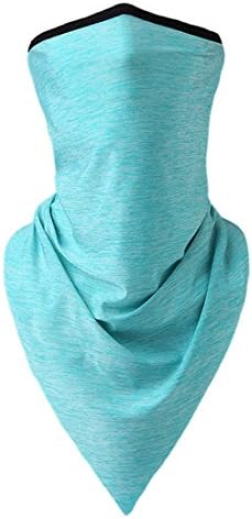 Balaclava Face Mask Men Moisture-Neck Gaiter,Fishing Face Sun Mask, Tube Mask,Bandana Mask,Windproof UV Protection Face Mask(Blue)