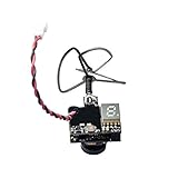 Wolfwhoop WT02 600TVL Ultra Micro AIO Camera and 200mW 5.8GHz 40CH Video Transmitter with Clover Antenna for FPV Indoor Racing