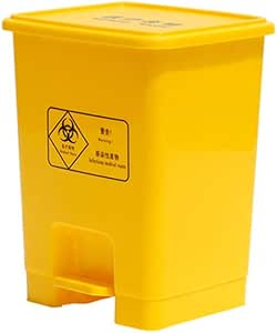 WFENG Papeleras Bote de Basura de Espesamiento Médico, Contenedor de