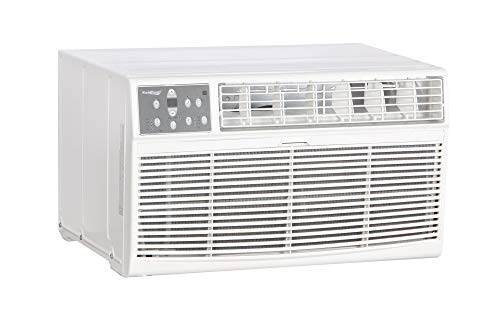 Koldfront WTC10001W 10000 BTU 208/230V Through The Wall Air Conditioner with 10600 BTU Heater with Remote