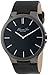Kenneth Cole New York Men's Japanese Quartz Stainless Steel Case Leather Strap Black,(Model:KC18850)