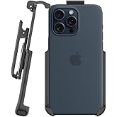 BELTRON Belt Clip Holster Compatible With Silicone & FineWoven Cases for iPhone 15 Plus/Pro Max (Holster Only, Case Not Included)