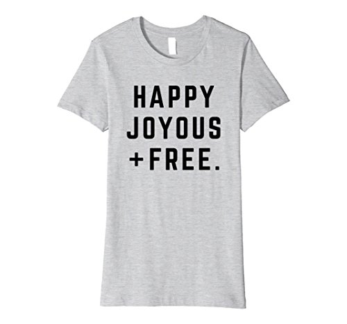 Women’s Happy, Joyous, & Free | Recovery Shirt | Heather Grey XL Heather Grey Women’s Happy, Joyous, & Free | Recovery Shirt | Heather Grey XL Heather Grey