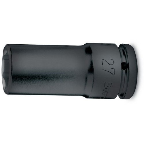 Beta 720L 15mm Long 1/2" Drive Impact Socket, with Chrome Plated