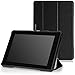 MoKo Case for Fire HD 7 2014 - Slim Lightweight Smart Shell Cover with Auto Wake / Sleep for Amazon Kindle Fire HD 7 Inch 4th Generation Tablet (Not Fits HD 7 2015), BLACK