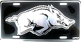 Arkansas Razorbacks Elite License Plate