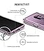 Ringke Fusion Compatible with Galaxy S9 Plus Case Ergonomic Transparent (Drop Defense) PC Back Drop Protection Shock Absorption Cover for Galaxy S 9 Plus (2018) - Clear