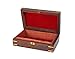 Store Indya Hand Carved Decorative Wooden Jewelry Trinket Holder Organizer Keepsake Storage Box Chest with Brass Inlay