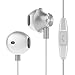 Teleson Universal 3.5mm Stereo In-Ear Headphone (MK901) - Silver