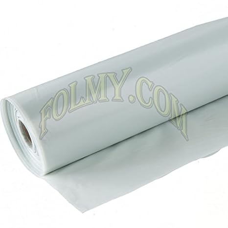 1 Rollen.Baufolie.Abdeckfolie.Teichfolie.Estrichfolie.Typ 100.Transparent.
