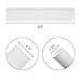 Cable Management Sleeve - CMS-01 Computer Desk Cord Organizer System - Cuttable 60 Inch Wire Hider - Flexible Cable Wrap Cover for TV PC, Network Electronics Office Home Theater(White, 5 Feet)