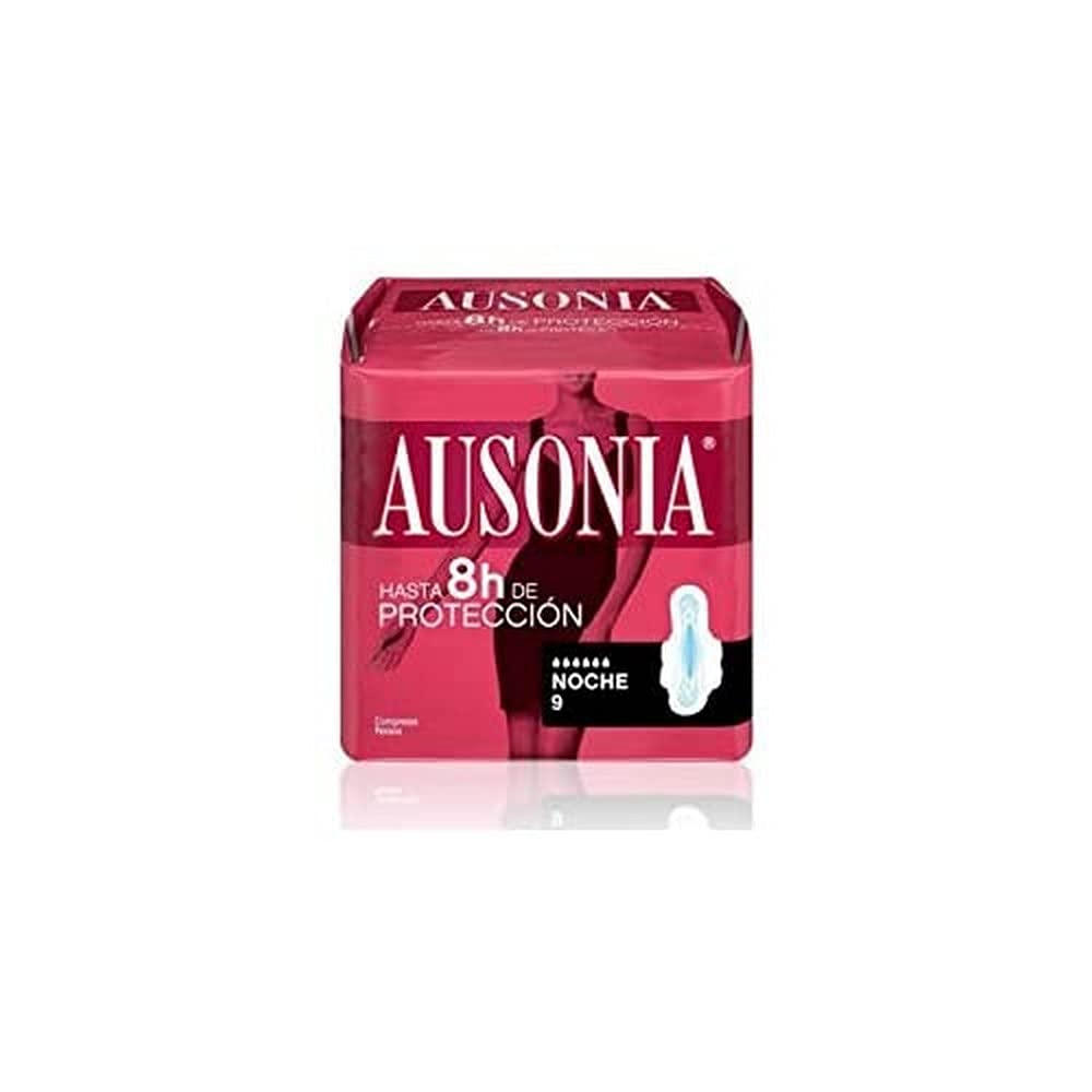 Ausonia Night Pads with Wings 9 unidades