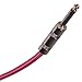 Seismic Audio SAGCRPK-20 Pink 20-Feet Woven Cloth Guitar/Instrument Cable