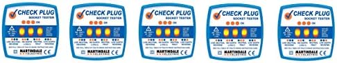Martindale CP501 Socket Tester - Blue (5 Pack)
