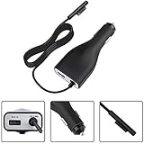 Surface Pro 4 Pro 3 Car Charger, 42W 12V 2.58A Power Supply for Microsoft Surface Pro 3 Pro 4 Pro 5 Pro 6 Surface Go Surface Laptop & Surface Book with 5V 2.1A USB Fast Charging Port