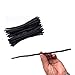 Yotchoi 100% Human Hair Dreadlocks Extension Handmade Locs Small Size(diameter 0.4cm) 10inch 40 Strands/pack Natural Black #1B