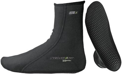 NeoSport Exclusive Men's and Women’s XSPAN Sock Available in 1.5MM or 5MM – Warm, Ideal for Surf Fishing, Water Sports and Hunting, Wear Alone or With Shoes and Boots