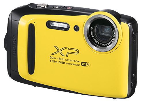Fujifilm-FinePix-XP130-Waterproof-Digital-Camera-w16GB-SD-Card-Yellow