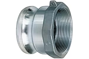 Kuriyama AL-A400 Aluminum Part A 4" Male Adapter x Female NPT, 150 PSI