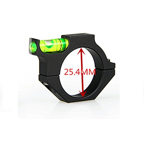 UniqueFire 25.4/30mm Scope Bubble Level Ring Mount Holder Gradienter ACD Adapter For Long Range Sight Outdoor Activities (ACD01_ 25.4mm/1 inch)