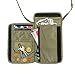 travel inspira Neck Wallet Passport Holder Foldable Pouch for Travel Carring & Valuables Hiding