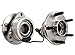 Callahan 513214X2 [2] Pair Front Premium Grade [ 5 Lug ABS ] Wheel Hub Bearing Assemblies [ 513214 ]