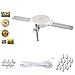 Lava HD8008 360 Degree Omnidirectional HD TV 4K Omnidirectional TV Antenna OmniPro HD8008 + Antenna Installation Kit