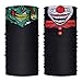 VCZUIUC Joker Headwear, Clown Face Mask, Neck Gaiter, Seamless Bandana for Motorcycle, Fishing, Head Wrap, Scarf, Balaclava, Multi Functional Use for Men and Women (6PCS-Clown)