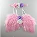 Rainbowlight Baby Angel Feather Butterfly Wings Photo Prop Girls Hairband (Pink)
