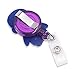Finex Superheroes Captain America Spiderman Batman Superman Set of 4 Retractable Badge Holder ID Badge Reel Clip On Card Holders