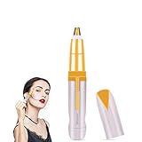 Painless Eyebrow Hair Remover for Women Best Eyebrow Trimmer, Protable Flawlessly Brows Hair Remover for Good Finishing and Well Touch (Silver)