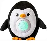 Bubzi Co Baby Toys Penguin White Noise Sound Machine, Toddler Sleep Aid Night Light, Unique Baby Girl Gifts & Baby Boy Gifts, Baby Shower Gifts, Portable Baby Soother, New Baby Gift, Gender Neutral
